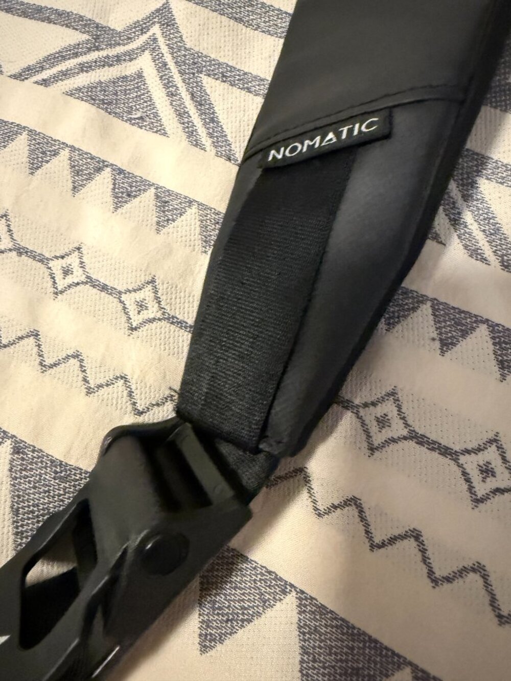 Nomatic Luxury Shoulder Strap with Leather Padded and Cushioned Black Travel - Picture 12 of 12